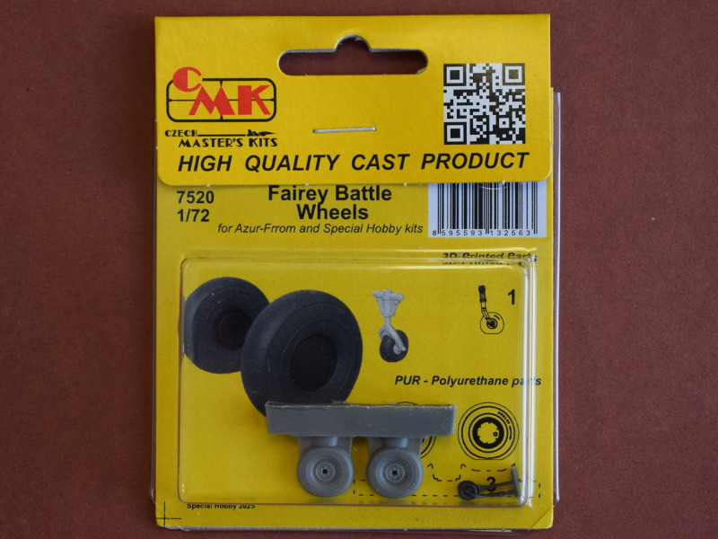 CMK - Fairey Battle Wheels