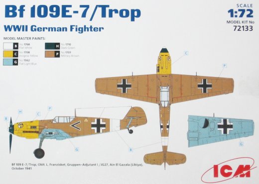 ICM - Bf 109 E-7/Trop