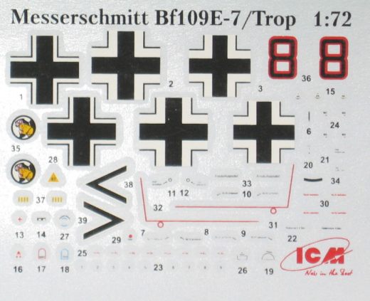 ICM - Bf 109 E-7/Trop