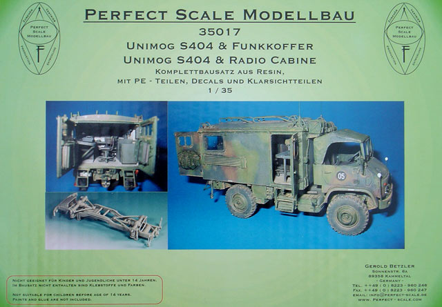 Perfect Scale Modellbau - Unimog S404 & Funkkoffer