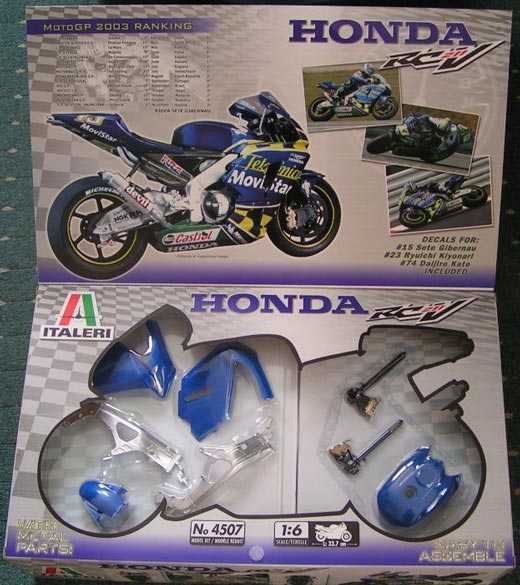 Italeri - Honda RC211V "Team Telefonica MoviStar"