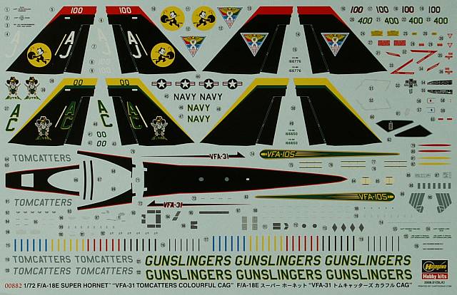 Hasegawa - F/A-18E Super Hornet 'VFA-31 Tomcatters'