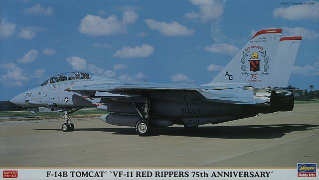 Hasegawa - F-14B Tomcat 'VF-11 Red Rippers 75th Anniversary'