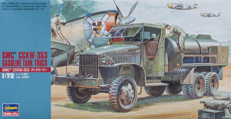 Hasegawa - GMC CCKW-353 Gasoline Tank Truck