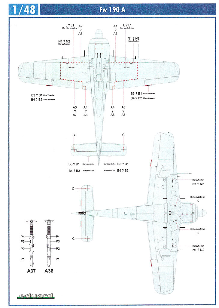 Eduard - Fw 190 A Decals