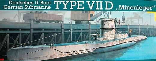 Revell - Deutsches U-Boot Typ VII/D