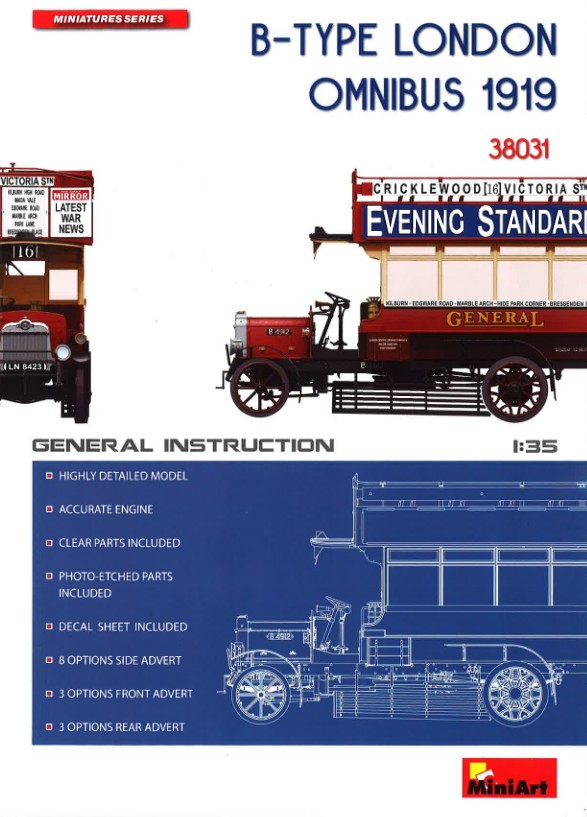 B-Type London Omnibus 1919