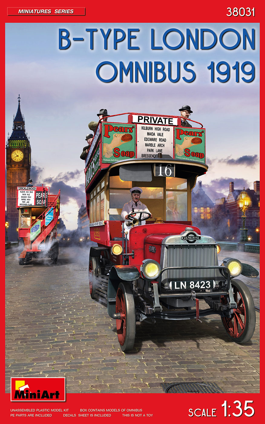 MiniArt - B-Type London Omnibus 1919