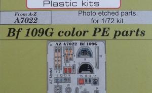 Bf 109G color PE parts