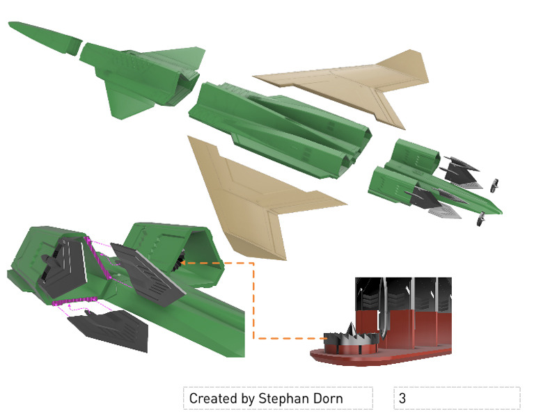 Trash Works - Ace Combat 3: XFA-36 Game