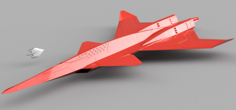 Trash Works - Ace Combat 3: XFA-36 Game