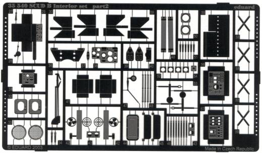 Eduard Ätzteile - SCUD-B Interior Set