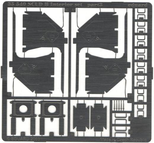 Eduard Ätzteile - SCUD-B Interior Set