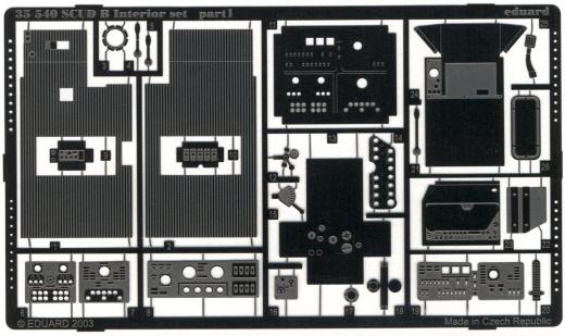 Eduard Ätzteile - SCUD-B Interior Set