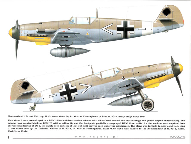 Kagero - Messerschmitt Bf 109s over the Mediterranean Part 1