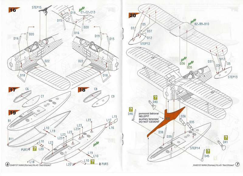 Special Hobby Maquette Avion 48137 IMAM ROMEO Ro.43 Rayé De Bandes Rouges 148 Special Hobby Maquette Avion 48137 IMAM ROMEO Ro.43 Rayé De Bandes Rouges 148