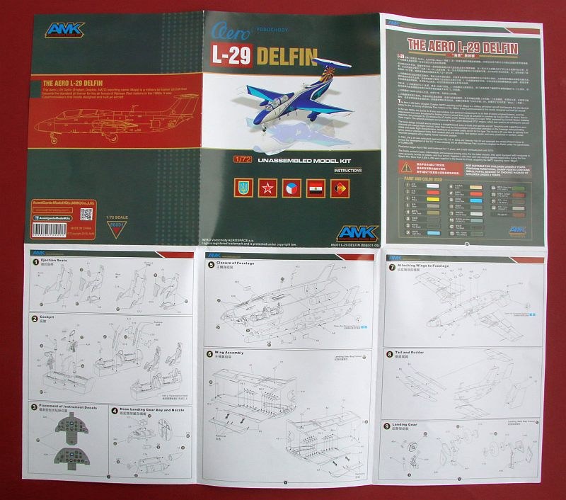 Avantgarde Model Kits - L-29 Delfin