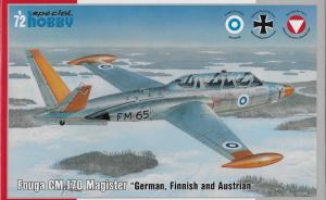 Fouga CM.170 Magister German, Finnish and Austrian