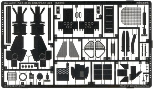 Eduard Ätzteile - SCUD-B Exterior Set