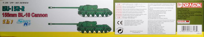 Dragon - ISU-152-2 155mm BL-10 Cannon 2in1