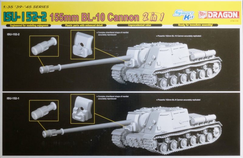 Dragon - ISU-152-2 155mm BL-10 Cannon 2in1