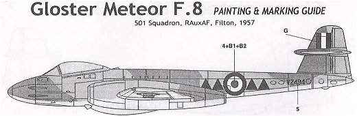 Classic Airframes - Gloster Meteor F.8