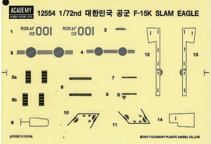 Academy - ROKAF F-15K Slam Eagle