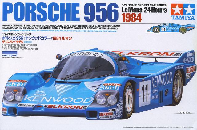 Tamiya - Porsche 956 LeMans 24 Hours 1984