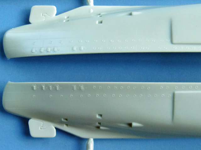 Detailaufnahme des Hecks