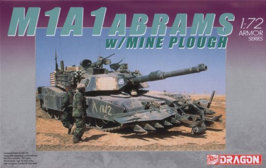 Dragon - M1A1 Abrams w/Mine Plough