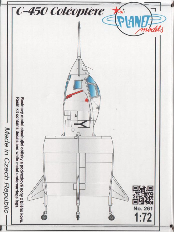 Planet Models - C-450 Coléoptère