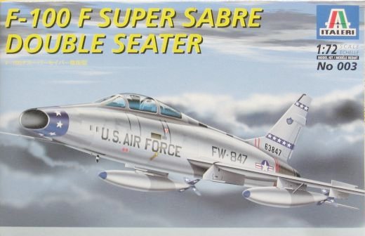 Italeri - F-100 F Super Sabre Double Seater