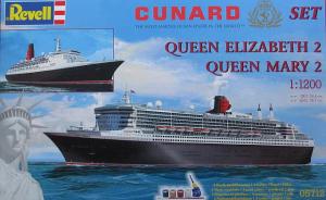 : Cunard Set - Queen Mary 2 - Queen Elisabeth 2 