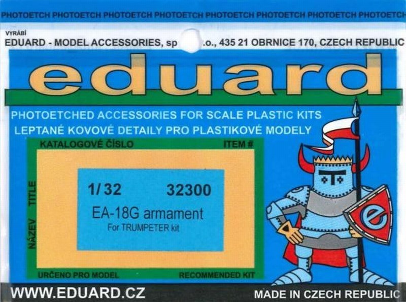 Eduard Ätzteile - EA-18G armament