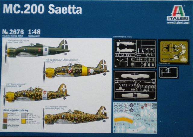 Italeri - MC.200 Saetta