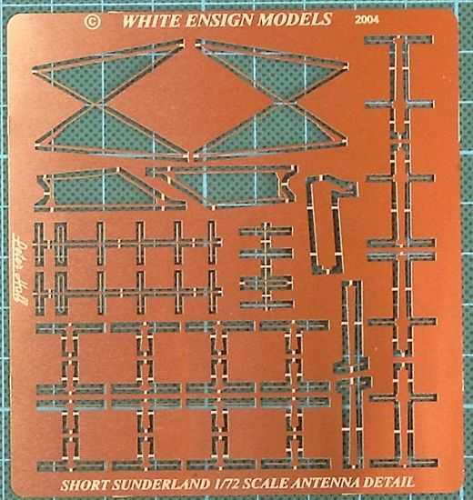 White Ensign Models - Short Sunderland Set One Exterior Details