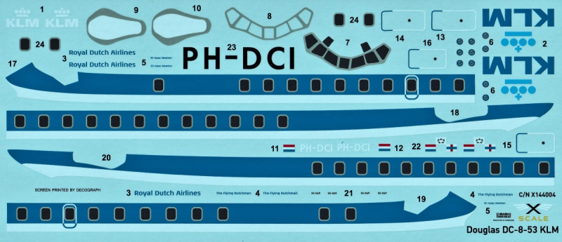 X-SCALE - Douglas DC-8-53