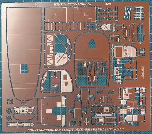 White Ensign Models - Short Sunderland Set Cockpit Details