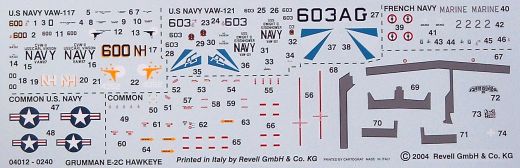 Revell - Grumman E-2C Hawkeye