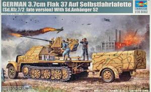 Sd.Kfz. 7/2 with 3,7cm Flak 37 (late) & Sd.Anhänger 52