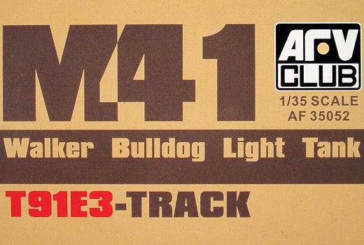 AFV Club - US T91E3-Track (Vinylketten)