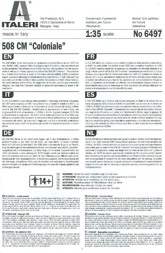 508CM „Coloniale“ 