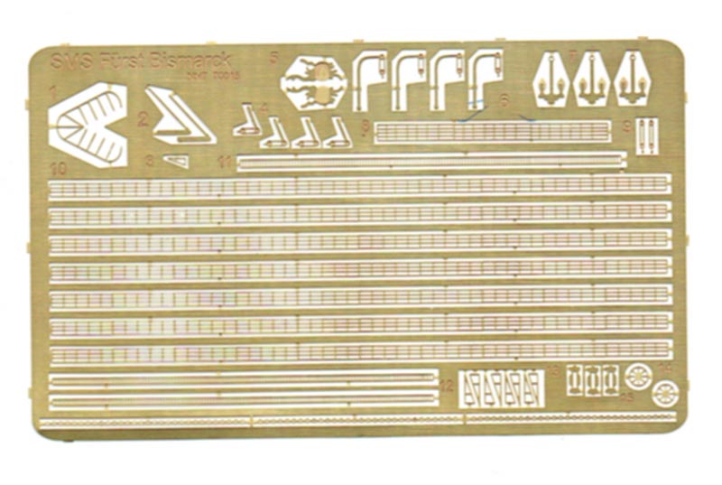 NNT Modell+Buch - SMS Fürst Bismarck 1906