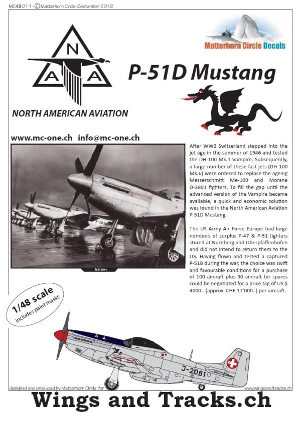 Matterhorn Circle - P-51D Mustang