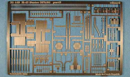 Eduard Ätzteile - M42 DUSTER SPAAG