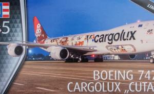 Boeing 747-8F Cargolux Cutaway Limited Edition