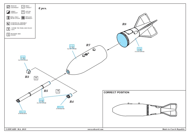 Eduard Brassin - M117 bomb early