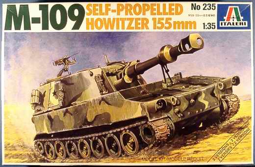 Italeri - M-109 155mm SP Howitzer