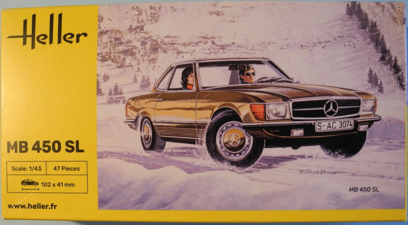 Heller - Mercedes Benz 450SL