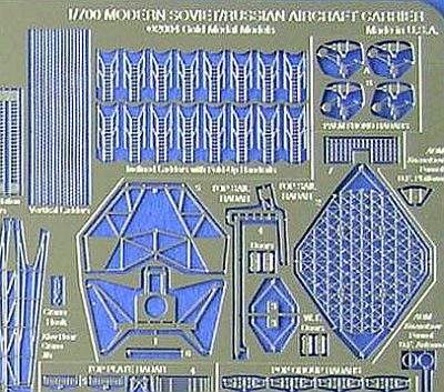Gold Medal Models - Fotoätzteilesatz für Sovietische/Russische Flugzeugträger